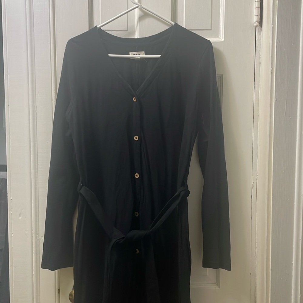 Pact Black Dress